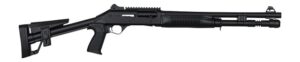 Panzer Arms M4 Tactical black semi-auto 12 gauge shotgun with skeleton stock