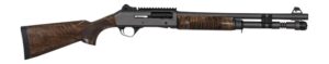 Panzer Arms M4 Tactical 12 gauge shotgun with Turkish walnut stock and gray barrel