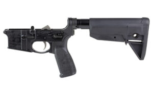 BCM complete lower receiver in black with MK2 RMS buffer system and Mod 0 Gunfighter stock installed