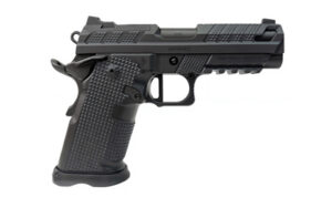 Fusion XP Pro V2 black 9mm double-stack 1911 pistol with serrated optic-ready slide