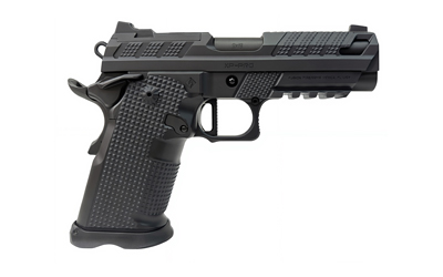 Fusion XP Pro V2 black 9mm double-stack 1911 pistol with serrated optic-ready slide