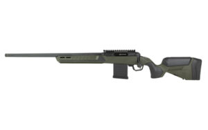 Savage 110 Core Predator left hand bolt action rifle with Hunter Green stock