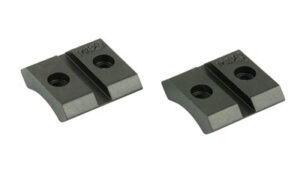Warne Maxima 2-piece matte black steel scope base set for Ruger American Rimfire M825/825M