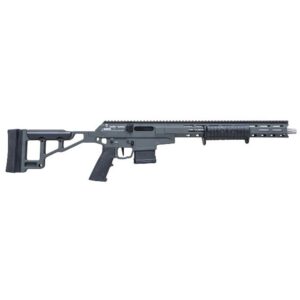 Black Citadel Taipan X pump action rifle with 16.5 inch threaded barrel