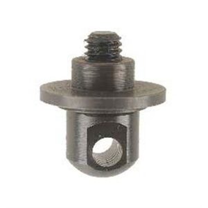 Harris No. 2A round head flange nut bipod adapter with sling swivel stud for plastic forends