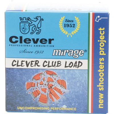 Box of Clever Club Load 12 gauge 2-3/4 inch 7/8oz #7.5 shot shotshells