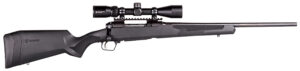 Savage 110 Apex Hunter XP 300 WSM bolt action rifle with mounted Vortex Crossfire II scope