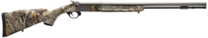 Traditions NitroFire VAPR 50 cal muzzleloader with gray Cerakote barrel and Realtree Edge stock