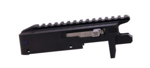 True Precision TP/22 receiver set with black anodized aluminum receiver and satin stainless steel bolt