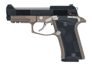 Langdon Tactical Beretta 80X Cheetah 32 ACP pistol with bronze Cerakote frame and black slide