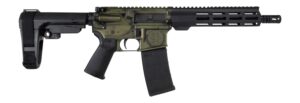 Shark Coast Tactical Celtic 5.56 AR pistol with engraved receiver and M-LOK handguard