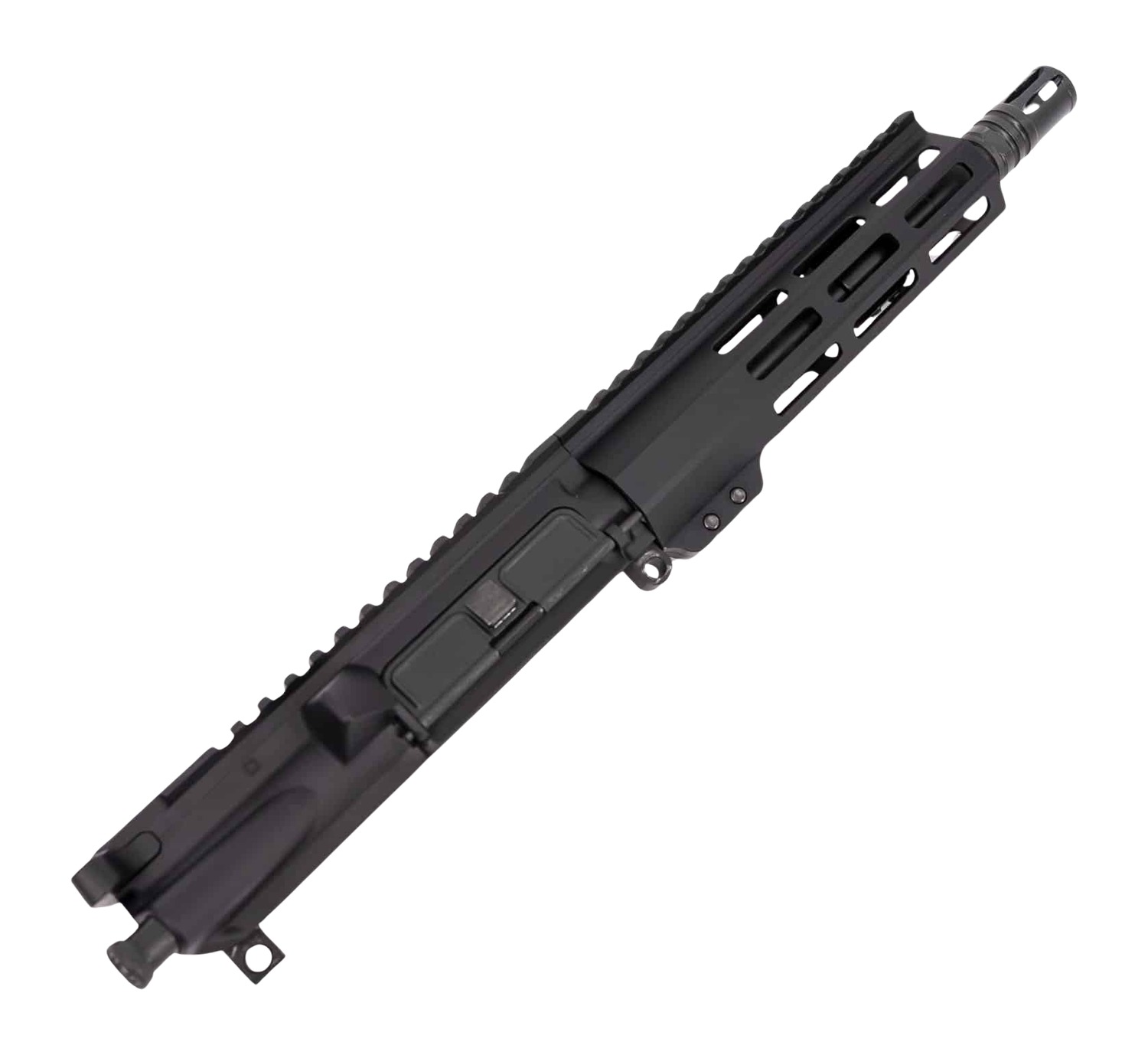 Andro Corp ACI U3008ML 300 Blackout 8-inch complete AR-15 upper with black M-LOK handguard and A2 flash hider