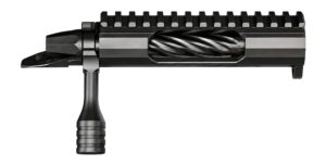 MDT Fuzion .223 black 416R stainless steel short action bolt action with integral 20 MOA rail