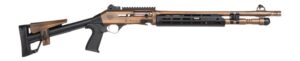 Panzer Arms M4 Speed Pro 12 gauge shotgun in distressed copper with skeleton stock
