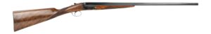 Dickinson Estate 20 gauge side by side shotgun with case hardened receiver and walnut stock