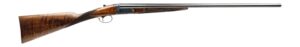 Dickinson Estate side by side shotgun with case hardened receiver and Turkish walnut stock