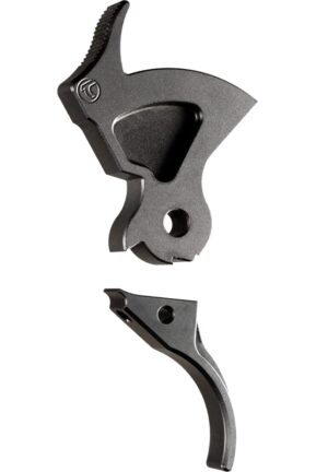 Black Timney Lever Action replacement trigger for Henry rimfire lever action rifles, single-stage drop-in unit