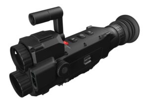 Shinenyx AIM101 thermal night vision LRF fusion rifle scope in black with large rear display