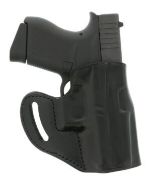 Galco Hornet black steerhide belt holster molded for the S&W Bodyguard 2.0 pistol