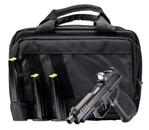 Rost Martin RM1F Tactical Bundle 9mm pistol with black threaded barrel and optic-ready slide