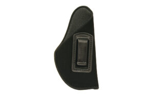 Black Blackhawk inside-the-pants Size 5 right-hand IWB holster with suede-like shell and belt clip