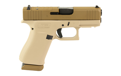 Glock 43X 9mm Pistol Two Tone Tan Cerakote, 15 Round, 3.41" Barrel - Image 2