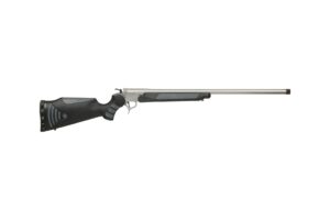 Thompson/Center Encore ProHunter single shot rifle with stainless 26 inch barrel and black FlexTech stock