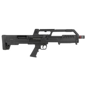 Escort BullTac 20ga bullpup pump shotgun in black with 18-inch barrel and Picatinny rail