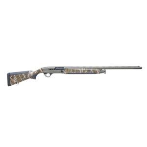 Pointer FT21 20 gauge semi-auto shotgun with Mossy Oak Bottomland camo stock and OD green barrel