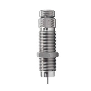 Lyman Stainless Pro Carbide 9mm Luger sizing die with polished carbide ring and decapping rod