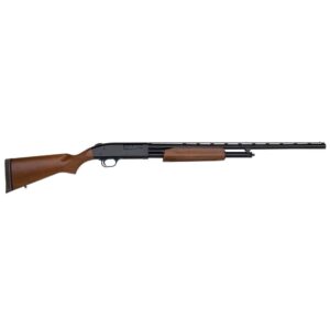 Mossberg 500 All Purpose Field 20 gauge pump shotgun with walnut stock and blued 26 inch barrel