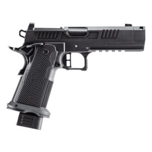 AF1911-ROMULUS 9MM 10Rd Magazine (5) 4.25" MOS Optic Cut Press In Compensated Ramped Bull Barrel DLC BLK
