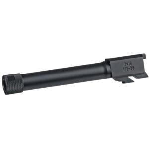 Canik TP9 Elite Combat threaded barrel in 9mm with black Tenifer finish and 1/2x28 muzzle threads
