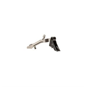 Overwatch Precision TAC Trigger in black, flat-faced drop-in for Glock 45 ACP and 10mm large-frame pistols