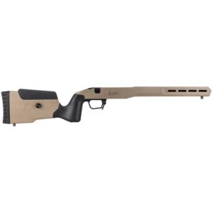 MDT Field Stock chassis for Remington 700 LA right hand in Flat Dark Earth with M-LOK forend
