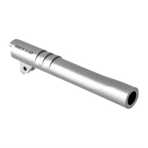 Nowlin Govt. Model 5-inch stainless steel bull barrel, non-ramped, for a 1911 in .45 ACP