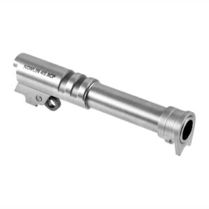 Nowlin 45 ACP stainless 1911 pre-fit match grade 4.25" ramped barrel with bushing and link
