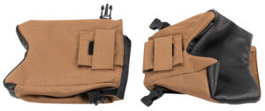 Allen 18419 X-Focus tan and black 600D polyester front and rear shooting bag combo