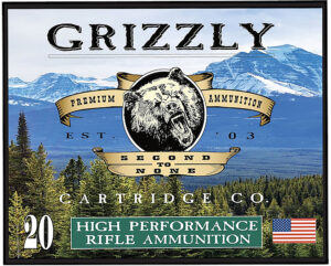 Grizzly Ammo GC44M+P3 .44 Magnum +P+ 360gr FMJ flat point box of 20 rounds