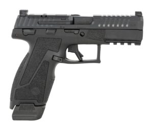 CZ Duty 4.0F MS 9mm pistol with black nitride slide, tritium night sights, and optic ready slide