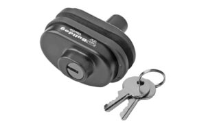 Black Bulldog Cases BD8002 keyed alike trigger lock with ratchet heads and matching key