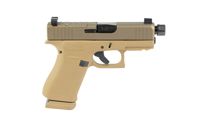 Glock 43X Debo FDE 9mm Threaded Barrel 15RD Optics-Ready Pistol - Image 2