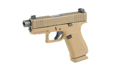Glock 43X Debo FDE 9mm Threaded Barrel 15RD Optics-Ready Pistol - Image 3