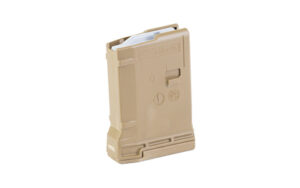 Amend2 Mod-A AR-15 10-round magazine in coyote tan with textured grip panels