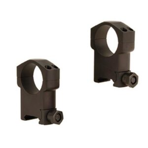 Leupold Mark 4 30mm Super High matte black aluminum two-piece scope rings for Picatinny rails